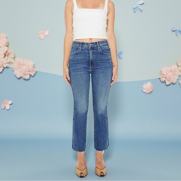 MOTHER DENIM Hustler Ankle Fray in Healing Jar (29) - Picture 16 of 16